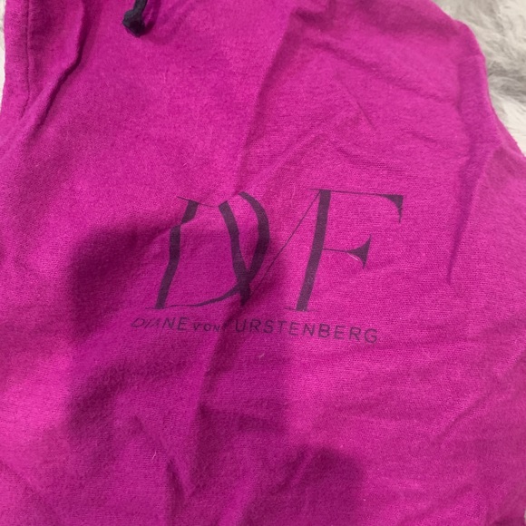 DVF Jameson Suede Black Heeled Booties size 7 - Picture 6 of 6